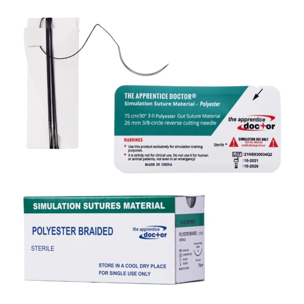 apprentice doctor sutures polyester