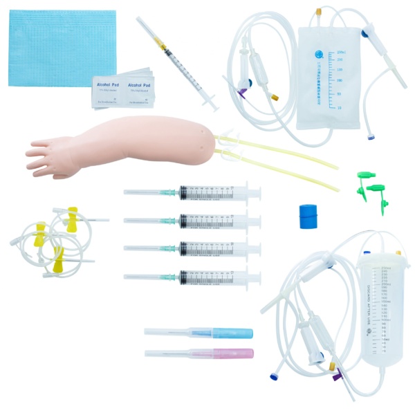 Light skin pediatric baby iv phlebotomy arm AD604-Light-Baby