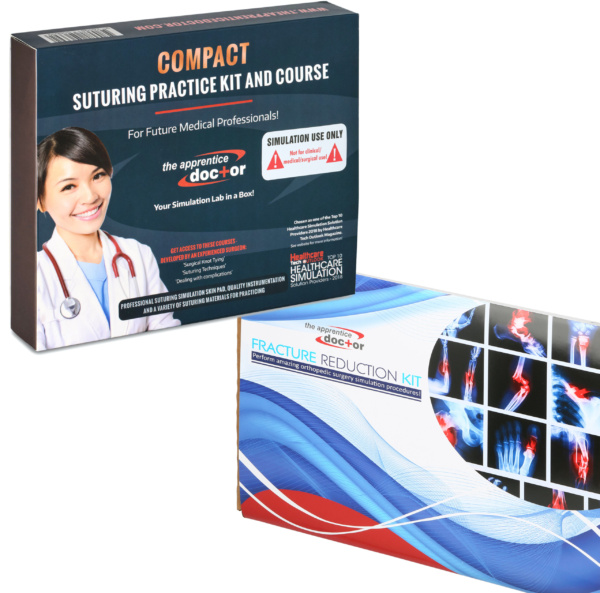 BUNDLE: Suture Kit + Fracture Reduction Kit (w/ Online Courses)