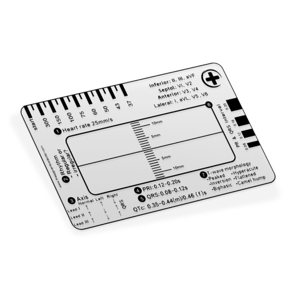 ECG Card (Companion for Cardiology Course on Academy)