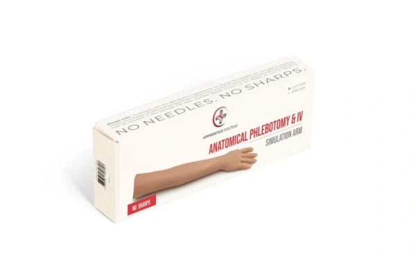 Light Anatomical Phlebotomy & IV Simulation Arm  (No Sharps)
